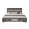 Global Furniture Usa Traditional Glam Melamine Seville Grey King Bed 3046 - alternate 1